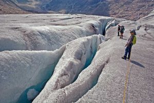 Sicher am Gletscher wandern | Foto: Susanne Radke